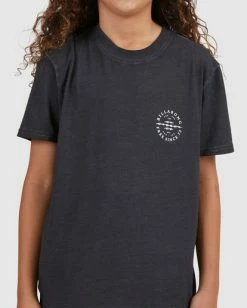 Best reviews of 🎁 Billabong Boy's Big Wave Dan Short Sleeve T-Shirt BLACK 🤩 -boys Sales Store ubbzt00117 billabongw blk dtl1 1