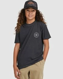 Best reviews of 🎁 Billabong Boy's Big Wave Dan Short Sleeve T-Shirt BLACK 🤩