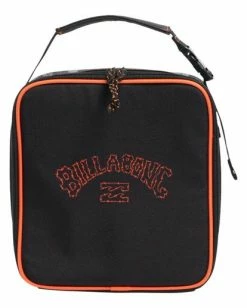 Best Sale ❤️ Billabong Boy's (2-7) Groms High Tide Lunch Box BLACK 💯 -boys Sales Store ubtaa00106 billabongf blk frt1 1