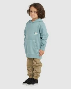 Hot Sale 🥰 Billabong Boy's (2-7) Bong Days Pop Pullover Hoodie LIGHT MARINE 👏 -boys Sales Store ubtft00108 billabongw ble0 sd1 1