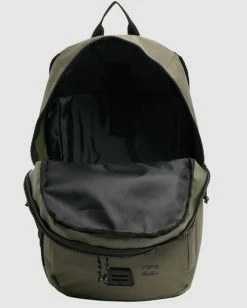 Brand new ⌛ Billabong Norfolk 🎒 Backpack MILITARY 🧨 -boys Sales Store ubybp00106 billabongp mil dtl1 1