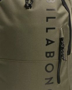 Brand new ⌛ Billabong Norfolk 🎒 Backpack MILITARY 🧨 -boys Sales Store ubybp00106 billabongp mil dtl2 1